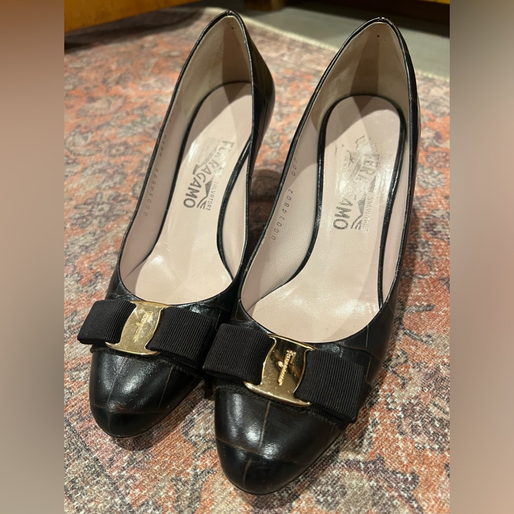 Vintage Salvatore Ferragamo Shoes sz 7.5